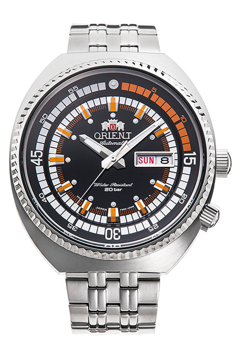 Orient: Mechanical Sports Watch, Metal Strap - RA-AA0E05B19B